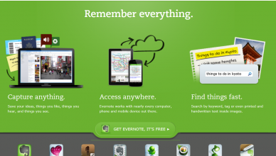 Evernote – ideas and tips for using it effectively at work