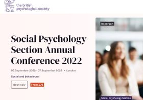 Social Psychology conference