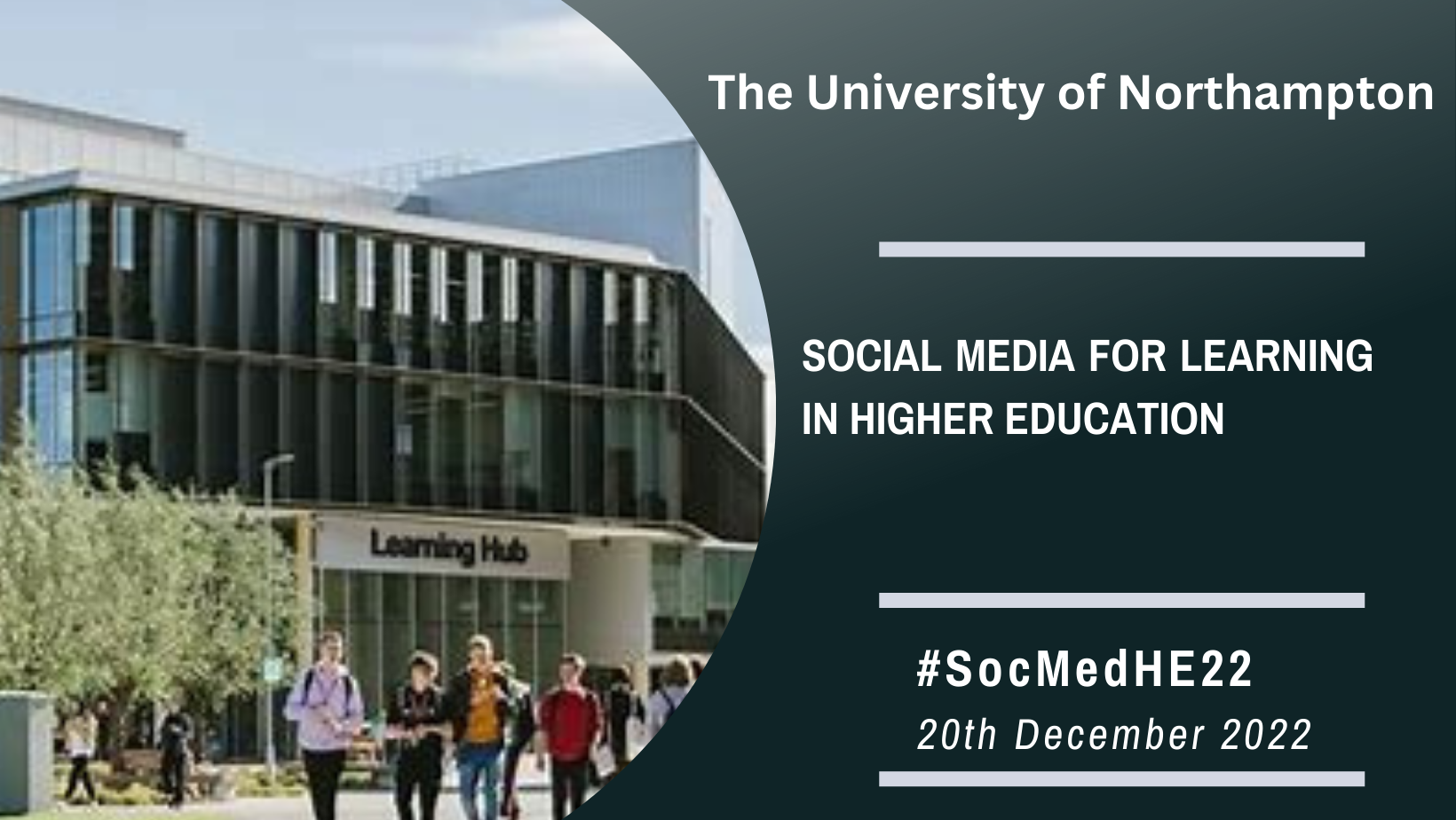 Social Media for Learning in Higher Education Conference -@SocMedHE #SocMedHE22