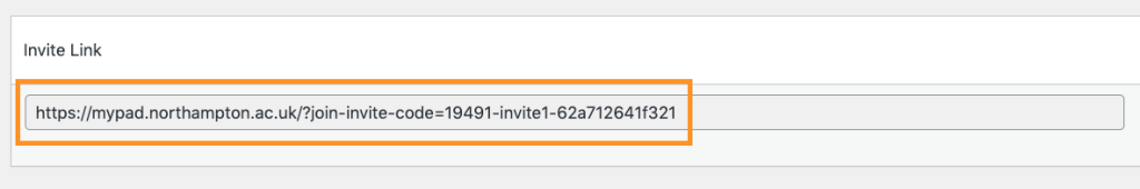 Image - Invite code example